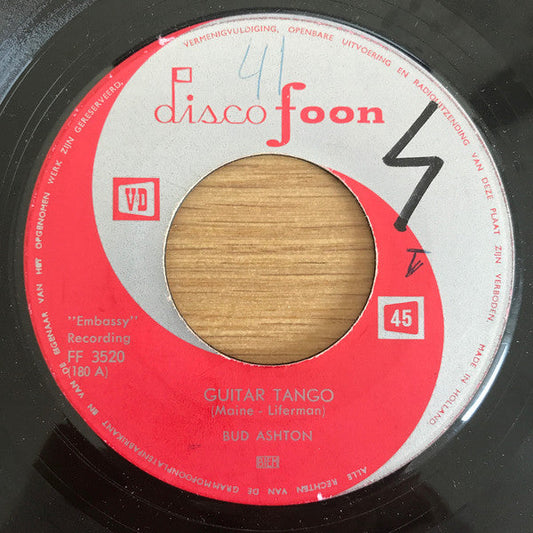 Bud Ashton, Bobby Stevens - Guitar Tango 02792 Vinyl Singles Vinyl Goed / Hoes Goed