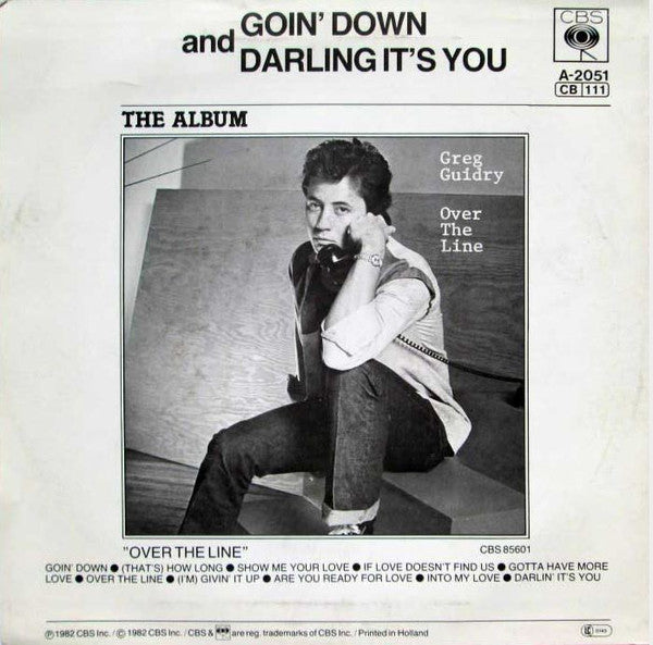 Greg Guidry - Goin' Down 32052 Vinyl Singles Vinyl Goed / Hoes Goed
