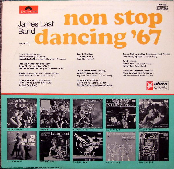 James Last Band - '67 Non Stop Dancing (LP) 46137 Vinyl LP Vinyl Goed / Hoes Goed