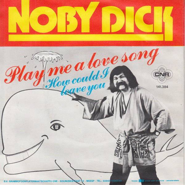 Noby Dick - Play Me A Love Song 29918 Vinyl Singles Vinyl Goed / Hoes Goed