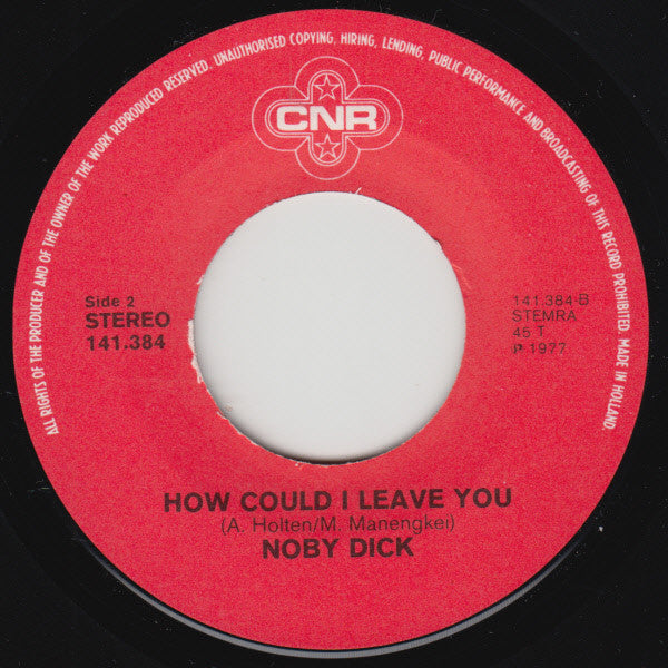 Noby Dick - Play Me A Love Song 29918 Vinyl Singles Vinyl Goed / Hoes Goed