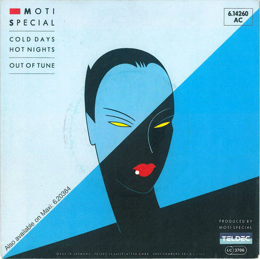 Moti Special - Cold Days Hot Nights 39026 Vinyl Singles Vinyl Goed / Hoes Goed