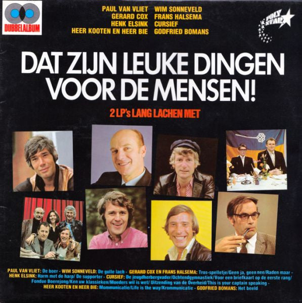 Various - Dat Zijn Leuke Dingen Voor De Mensen! (LP) 50627 Vinyl LP Dubbel Vinyl Goed / Hoes Goed