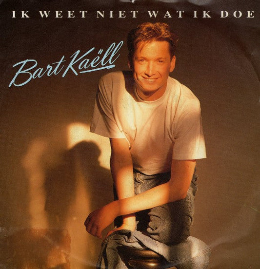 Bart Kaëll - Ik Weet Niet Wat Ik Doe 37083 Vinyl Singles Vinyl Goed / Hoes Sticker