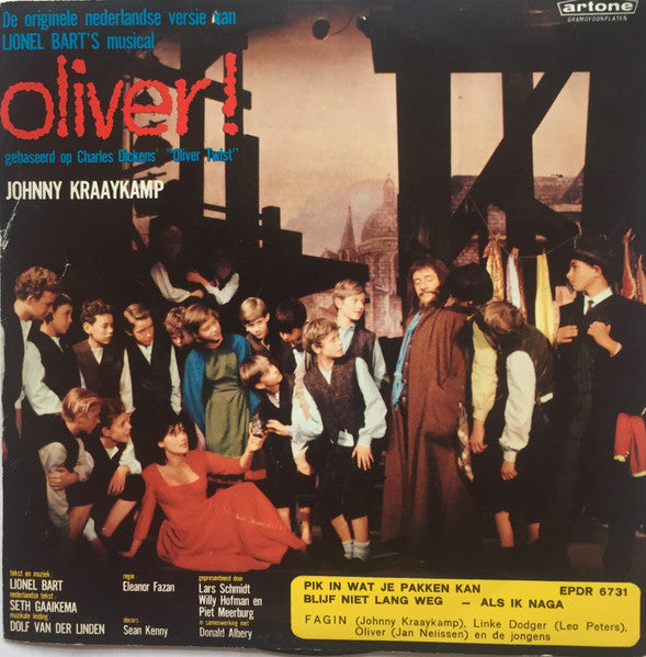 Johnny Kraaykamp - Oliver! 38046 Vinyl Singles EP Vinyl Goed / Hoes Goed