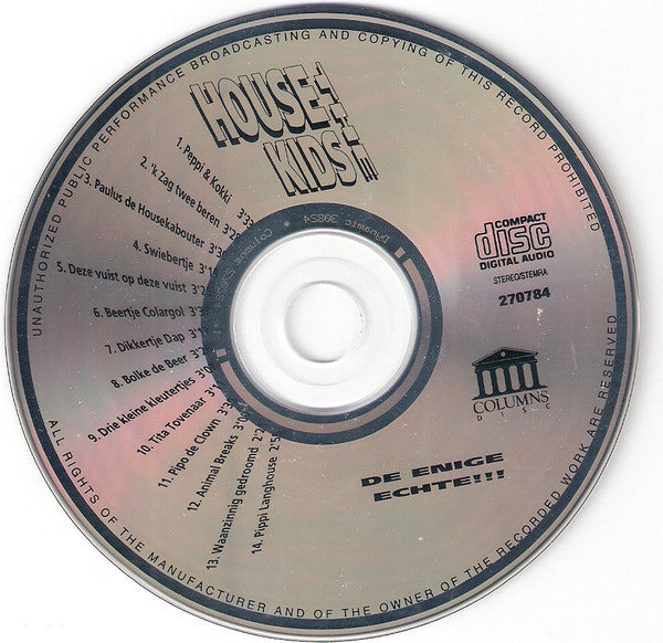House The Kids - House The Kids (CD) 70791 Compact Disc Goede Staat