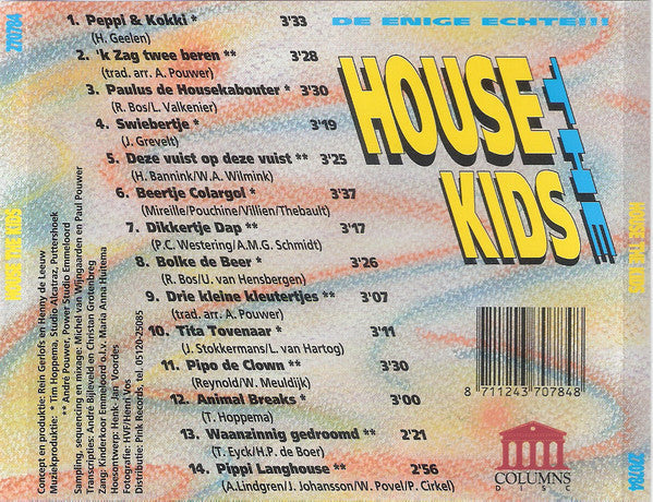 House The Kids - House The Kids (CD) 70791 Compact Disc Goede Staat