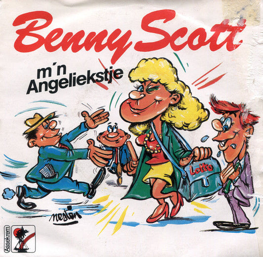Benny Scott - M'n Angeliekstje 32844 Vinyl Singles Vinyl Goed / Hoes Goed