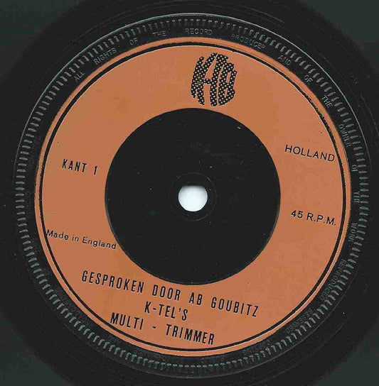 Ab Goubitz - K-Tel's Multi-Trimmer 36686 Vinyl Singles Vinyl Goed / Hoes Generic