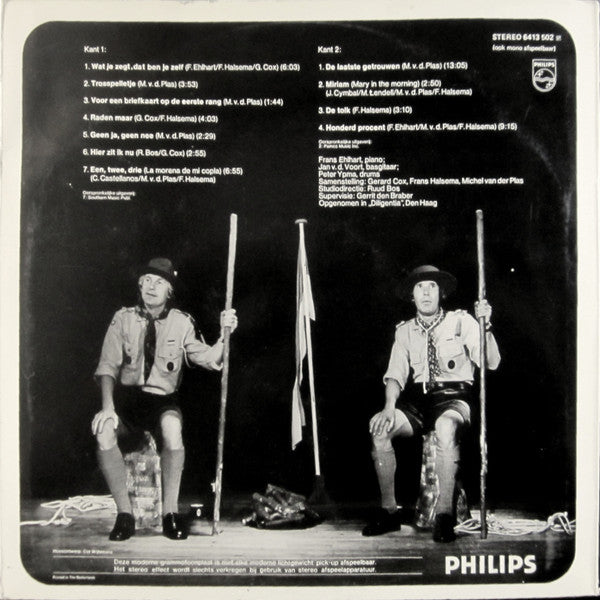 Frans Halsema & Gerard Cox - Wat Je Zegt... Dat Ben Je Zelf (LP) 46349 Vinyl LP Vinyl Goed / Hoes Goed