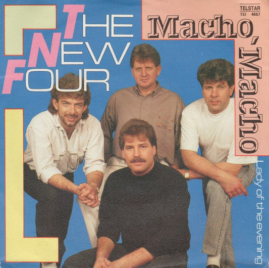 New Four - Macho, Macho 37312 Vinyl Singles Vinyl Goed / Hoes Goed