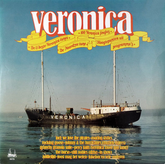 Various - De 15 Beste Veronica Tunes / De Noordzee Tune (LP) 52451 Vinyl LP Vinyl Goed / Hoes Goed