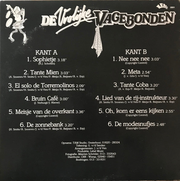 Vrolijke Vagebonden - De Vrolijke Vagebonden (LP) 49044 Vinyl LP Vinyl Goed / Hoes Goed