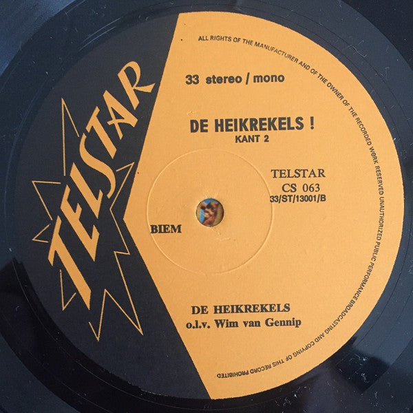 Heikrekels - De Heikrekels (LP) 51257 Vinyl LP Vinyl Goed / Hoes Goed