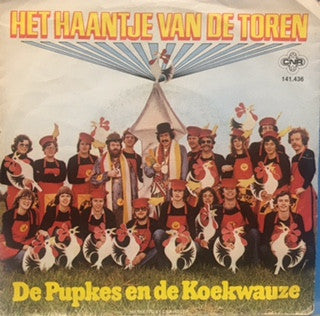 Pupkes En Koekwauze - Het Haantje Van Toren 36772 Vinyl Singles Vinyl Goed / Hoes Goed