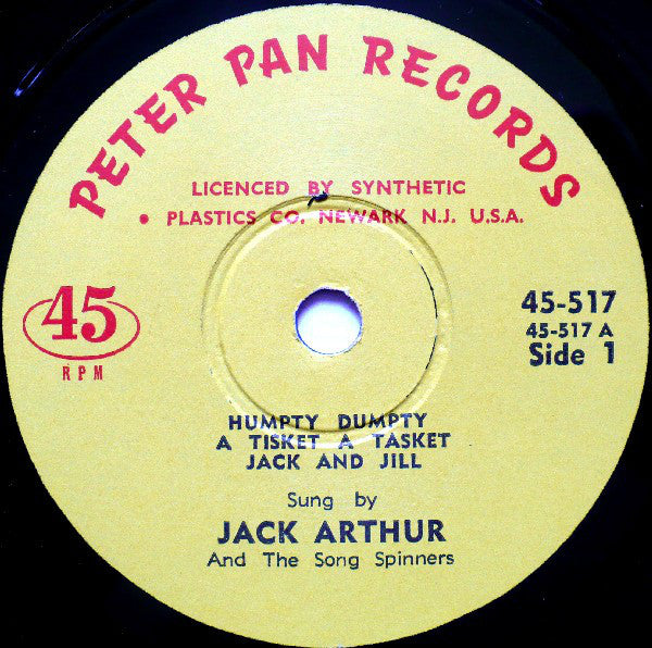 Jack Arthur And The Song Spinners - Humpty Dumpty 24466 Vinyl Singles Vinyl Goed / Hoes Goed