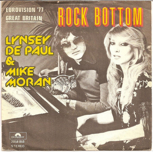Lynsey De Paul & Mike Moran - Rock Bottom 18127 Vinyl Singles Vinyl Goed / Hoes Goed