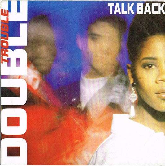Double Trouble - Talk Back 20072 Vinyl Singles Vinyl Goed / Hoes Goed