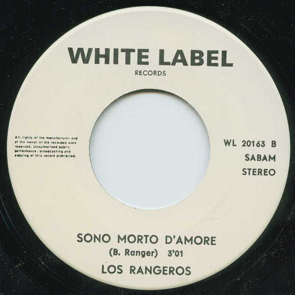 Los Rangeros - Espana Disco 33337 Vinyl Singles Vinyl Goed / Hoes Goed