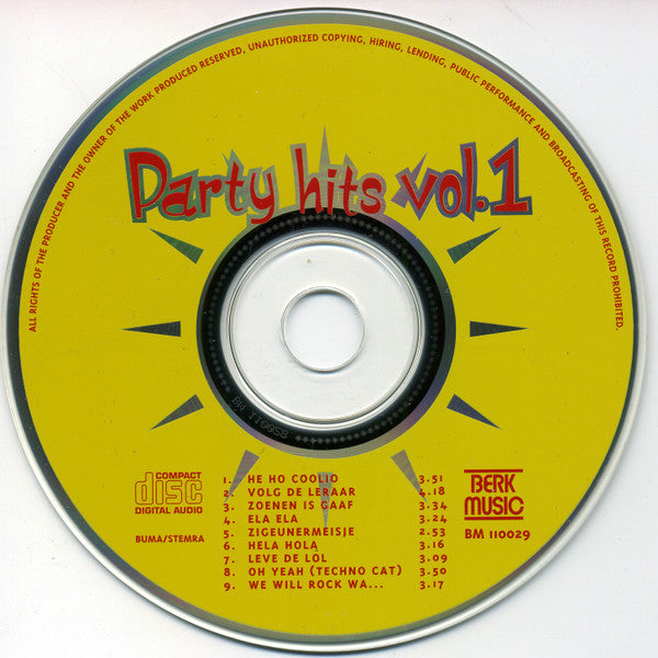 Various - Party Hits Vol. 1 (Costa Brava) (CD) 70610 Compact Disc Goede Staat