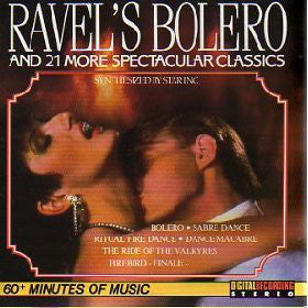 Star Inc. - Ravel's Bolero And 21 More Spectacular Classics, Synthesized By Star Inc. (CD) Compact Disc Vinyl Goed / Hoes Goed