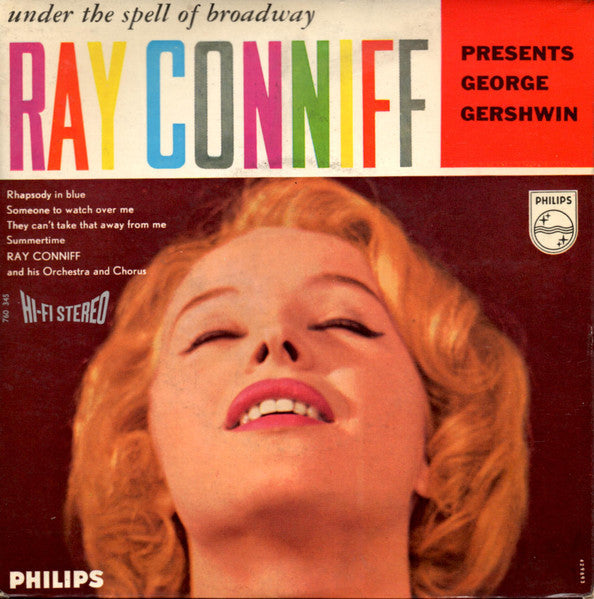Ray Conniff And His Orchestra & Chorus - Under The Spell Of Broadway 30860 Vinyl Singles EP Vinyl Goed / Hoes Goed