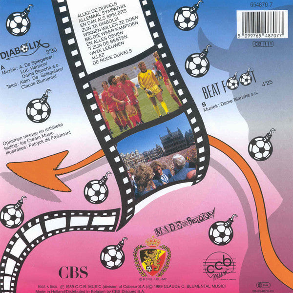 Made In Belgium - Diabolix 41279 Vinyl Singles Vinyl Goed / Hoes Goed