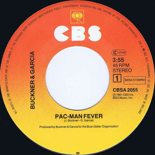 Buckner & Garcia - Pac-Man Fever 38717 Vinyl Singles Vinyl Goed / Hoes Generic