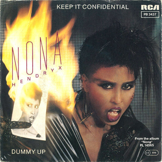 Nona Hendryx - Keep It Confidential 04134 Vinyl Singles Vinyl Goed / Hoes Goed