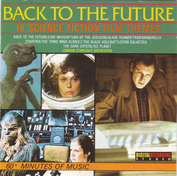 London Starlight Orchestra - Back To The Future (18 Science Fiction Film Themes) (CD) 70398 Compact Disc Goede Staat