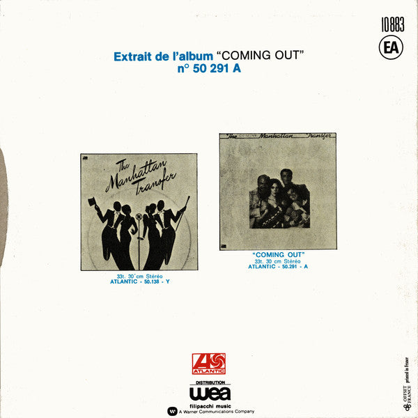 Manhattan Transfer - Poinciana 30713 Vinyl Singles Vinyl Goed / Hoes Goed