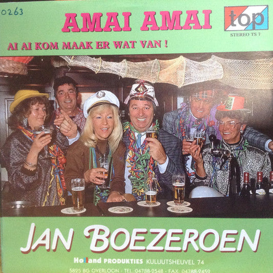 Jan Boezeroen - Amai Amai Vinyl Singles Vinyl Goed / Hoes Goed