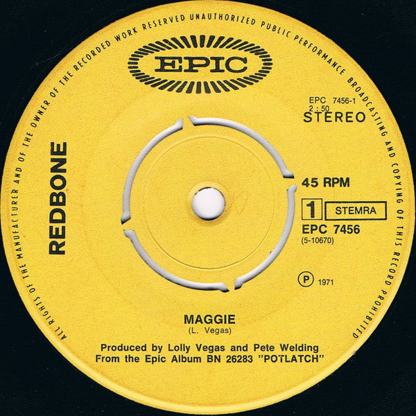 Redbone - Maggie 31387