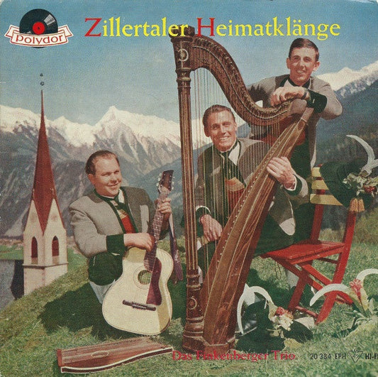 Finkenberger Trio - Zillertaler Heimatklänge 42595 Vinyl Singles EP Vinyl Goed / Hoes Goed