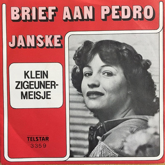 Janske - Brief Aan Pedro Vinyl Singles Vinyl Goed / Hoes Goed