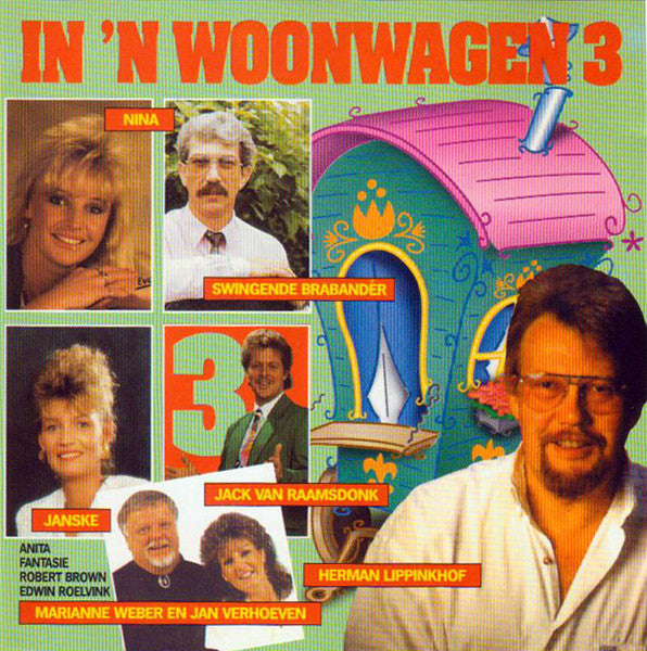 Various - In 'n Woonwagen 3 (CD) Compact Disc Vinyl Goed / Hoes Goed