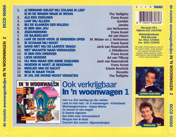 Various - In 'n Woonwagen 2 (CD) Compact Disc Vinyl Goed / Hoes Goed