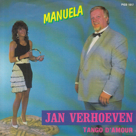 Jan Verhoeven - Manuela 35131 Vinyl Singles Vinyl Goed / Hoes Goed