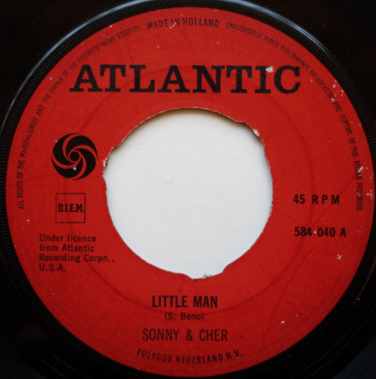 Sonny & Cher - Little Man 42466 Vinyl Singles Vinyl Goed / Hoes Generic