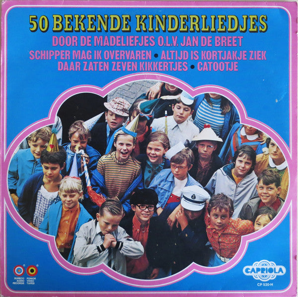 Madeliefjes - 50 Bekende Kinderliedjes (LP) 49150 Vinyl LP Vinyl Goed / Hoes Goed