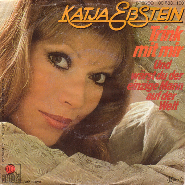 Katja Ebstein - Trink Mit Mir 36959 Vinyl Singles Vinyl Goed / Hoes Goed