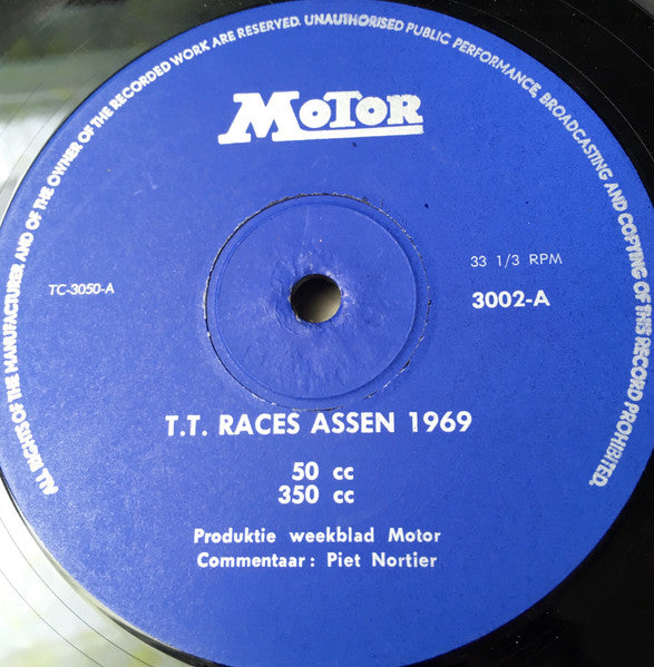 Piet Nortier – Motor Race Sounds (TT-Assen) (LP) 41795