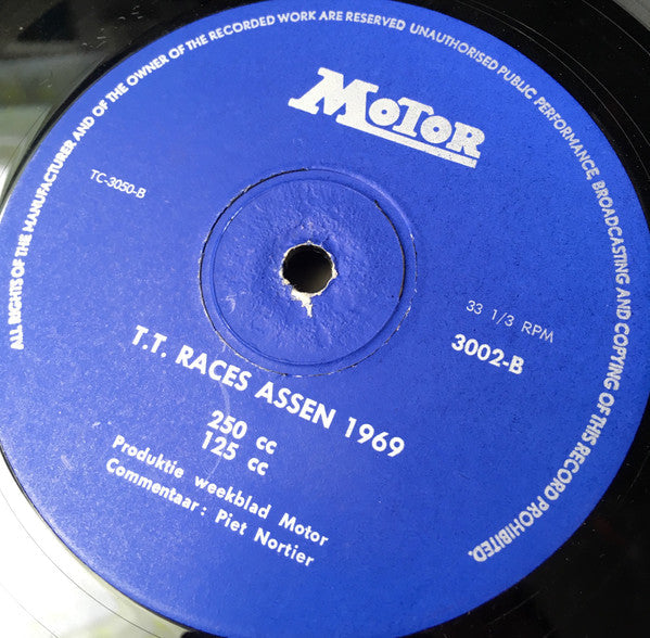 Piet Nortier – Motor Race Sounds (TT-Assen) (LP) 41795