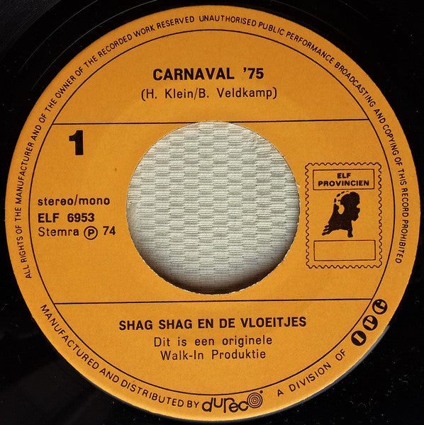 Shag Shag En De Vloeitjes - Carnaval '75 15293