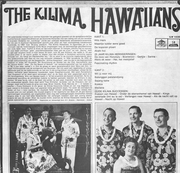 Kilima Hawaiians - The Kilima Hawaiians (LP) 46389 Vinyl LP Vinyl Goed / Hoes Goed