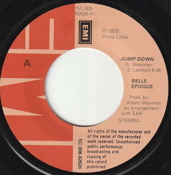 Belle Epoque - Jump Down 32302 Vinyl Singles Vinyl Goed / Hoes Goed