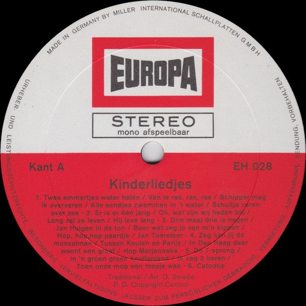 Kinderchor Heideveld - Kinderlieder (LP) 51266