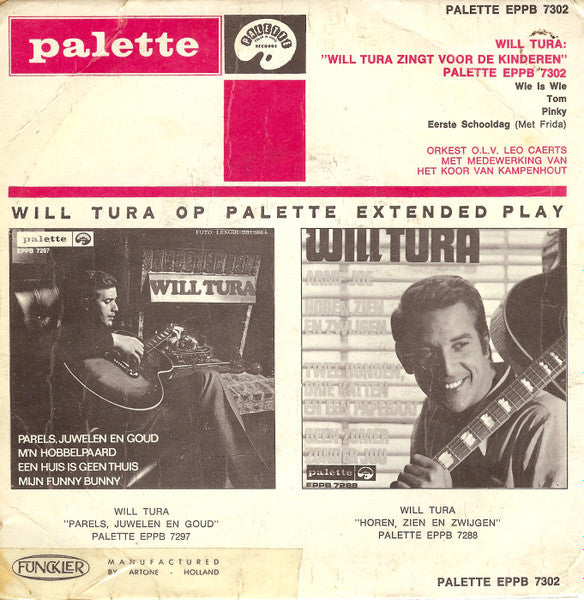 Will Tura - Will Tura Zingt Voor Kinderen 19539 Vinyl Singles Vinyl Goed / Hoes Goed