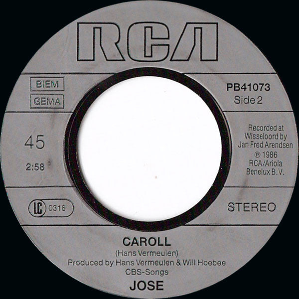 José - All Around My Hat 28453 Vinyl Singles Vinyl Goed / Hoes Goed