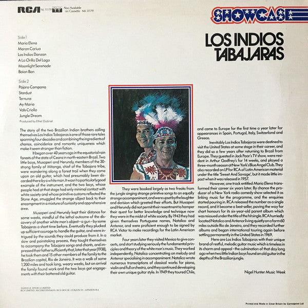 Los Indios Tabajaras – Maria Elena (LP) 41520